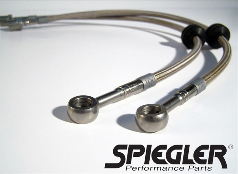 Spiegler Stainless Steel Front and Rear Brake Line Set - Porsche 981/991/996/997