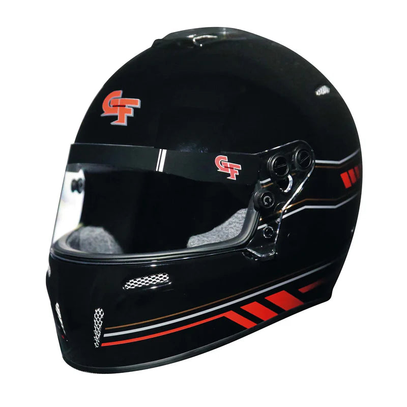 Gforce Nighthawk Graphics Auto Racing Helmet