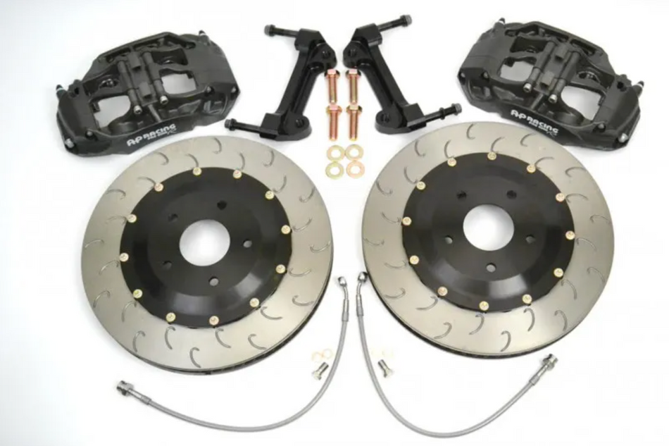 AP Racing Radi-CAL Competition Brake Kit (Front 9661/355mm) - Porsche 986 and 987 Boxster/Cayman S