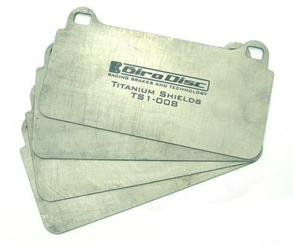 Titanium Pad Shields for G29 Z4, GR Supra Front