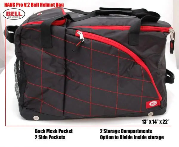 bag helmet bell BELL Helmet & HANS Bag – Apex Performance Premier Racing Outfitters