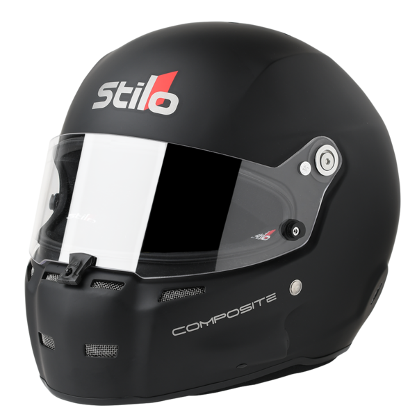 Stilo ST5 GT Matte Black Auto Racing Helmet