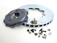 GiroDisc Rear 350mm 2-pc Rotor Upgrade - Porsche 996/997/991 Turbo/GT3/GT2/C4S/C2S