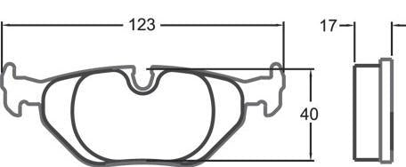 Performance Friction 08 Compound Brake Pad